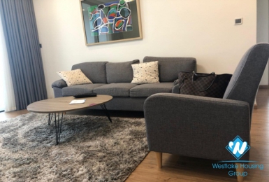 A fully-furnished 3 bedroom apartment for rent in Vinhomes Metropolis